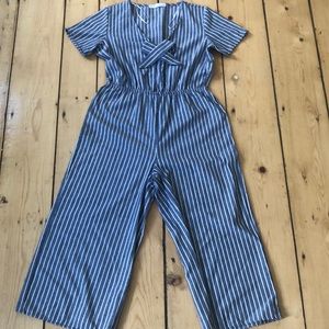 Striped romper